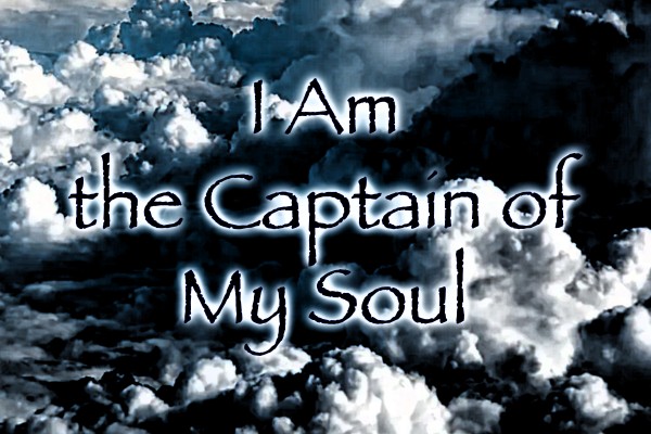 I Am the Captain of My Soul by Scripture on the Walls